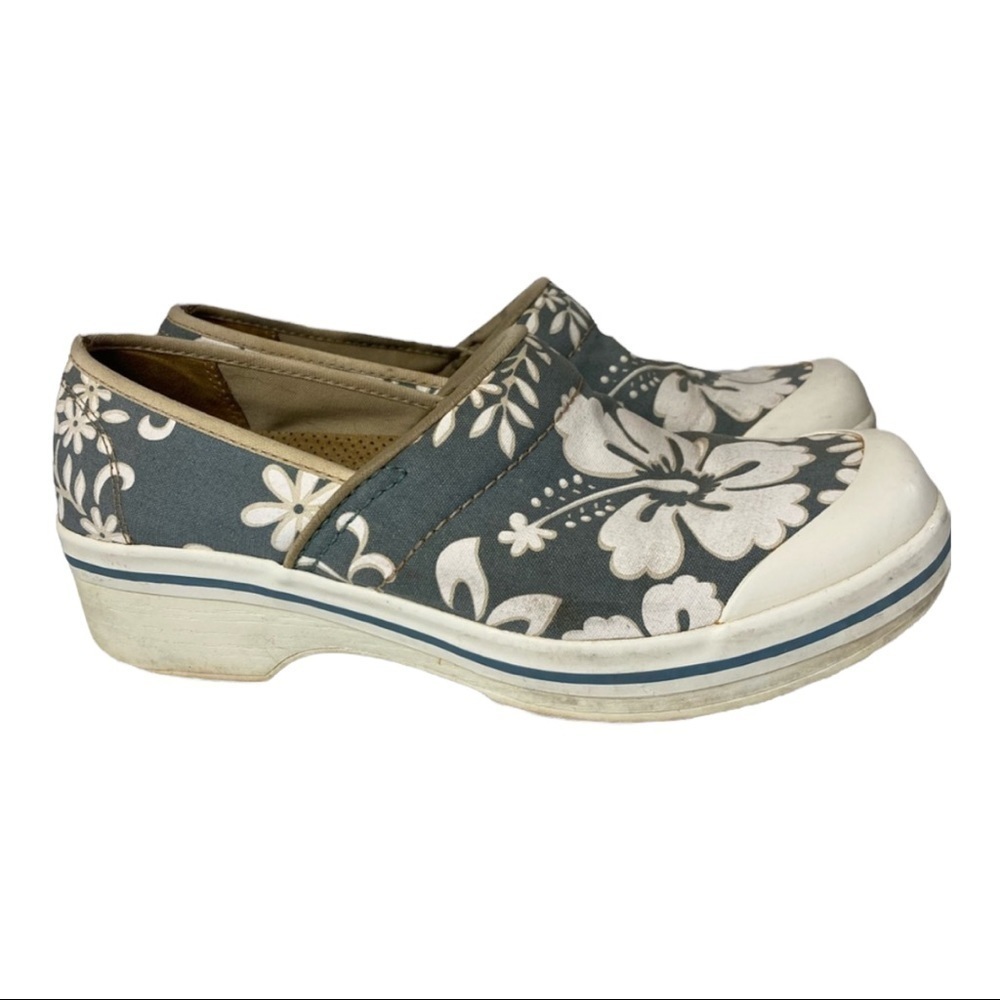 Dansko Slip Resistant Floral Shoes Sz 91/2-10 (40)